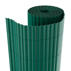 Canisse Simple Face PVC Blooma Verte L.3 M X H.1.5 M