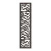GoodHome Décor Feuille Aluminium Neva Anthracite