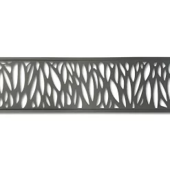 GoodHome Décor Feuille Aluminium Neva Taupe