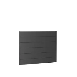 Panneau Acier Droit Biohort 180 X H.135 Cm Gris