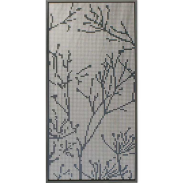 GoodHome Panneau Branche Aluminium Neva Anthracite 1 GoodHome Panneau Branche Aluminium Neva Anthracite