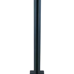 GoodHome Poteau Acier Neva Anthracite H.95 Cm