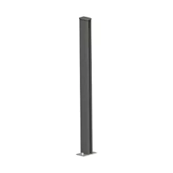 Jardimat Poteau Clôture Aluminium Alpes H.90 Cm